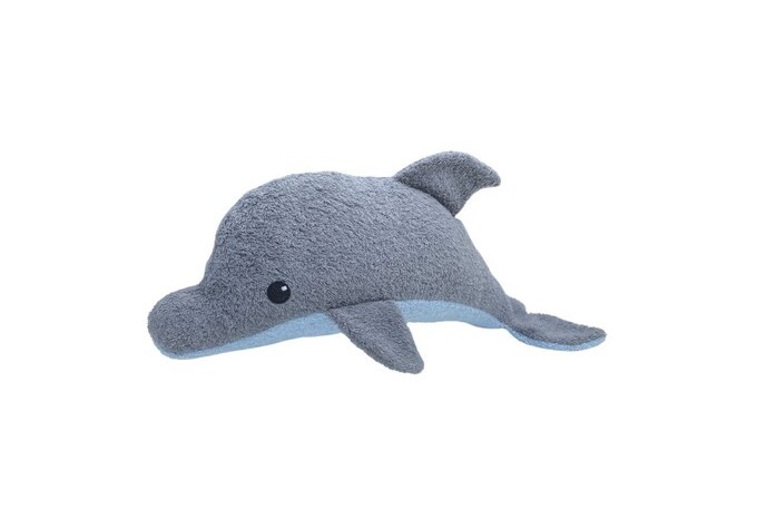 Efie Kuscheltier Delfin S, kontrolliert biologischer Anbau (organic), Made in Germany