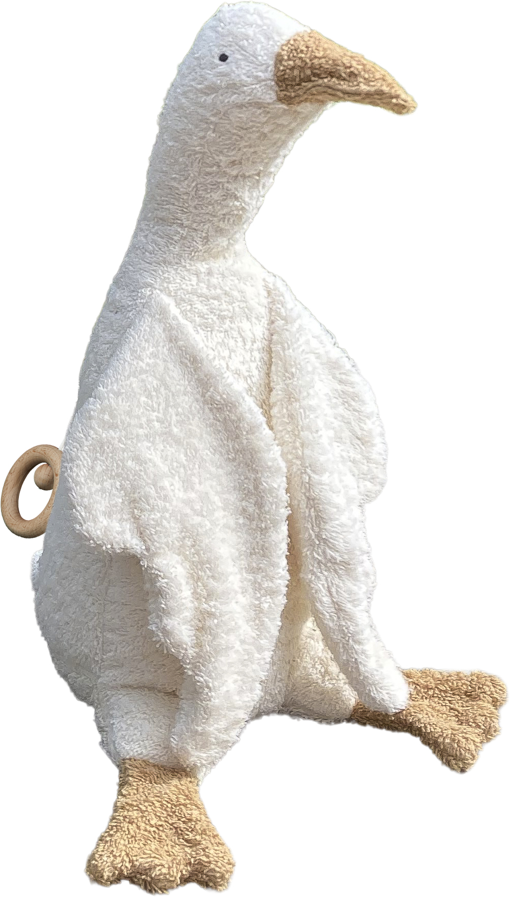 Efie Spieluhr Gans weiß, kontrolliert biologischer Anbau (organic), Made in Germany