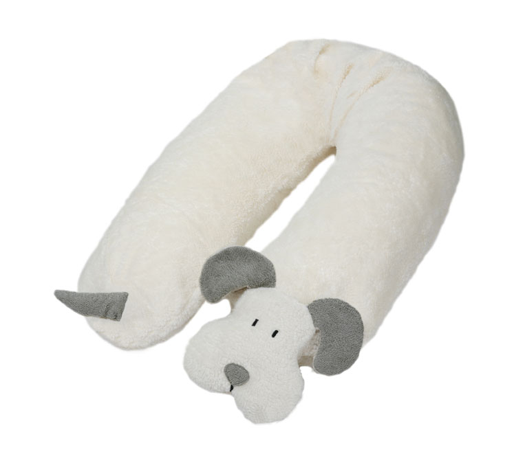 Efie Stillkissen Hund, Inlett gefüllt mit EPS Mikroperlen, kontrolliert biologischer Anbau (organic), Made in Germany Efie Stillkissen Hund, Inlett gefüllt mit EPS Mikroperlen, kontrolliert biologischer Anbau (organic), Made in Germany