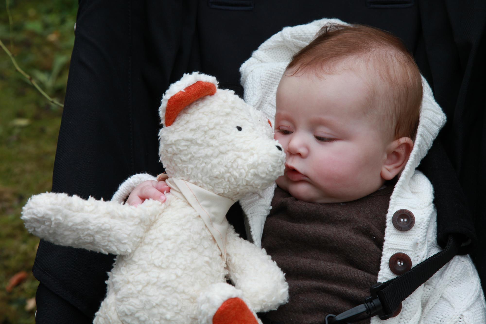 Efie Spieluhr Teddy, kontrolliert biologischer Anbau (organic), Made in Germany