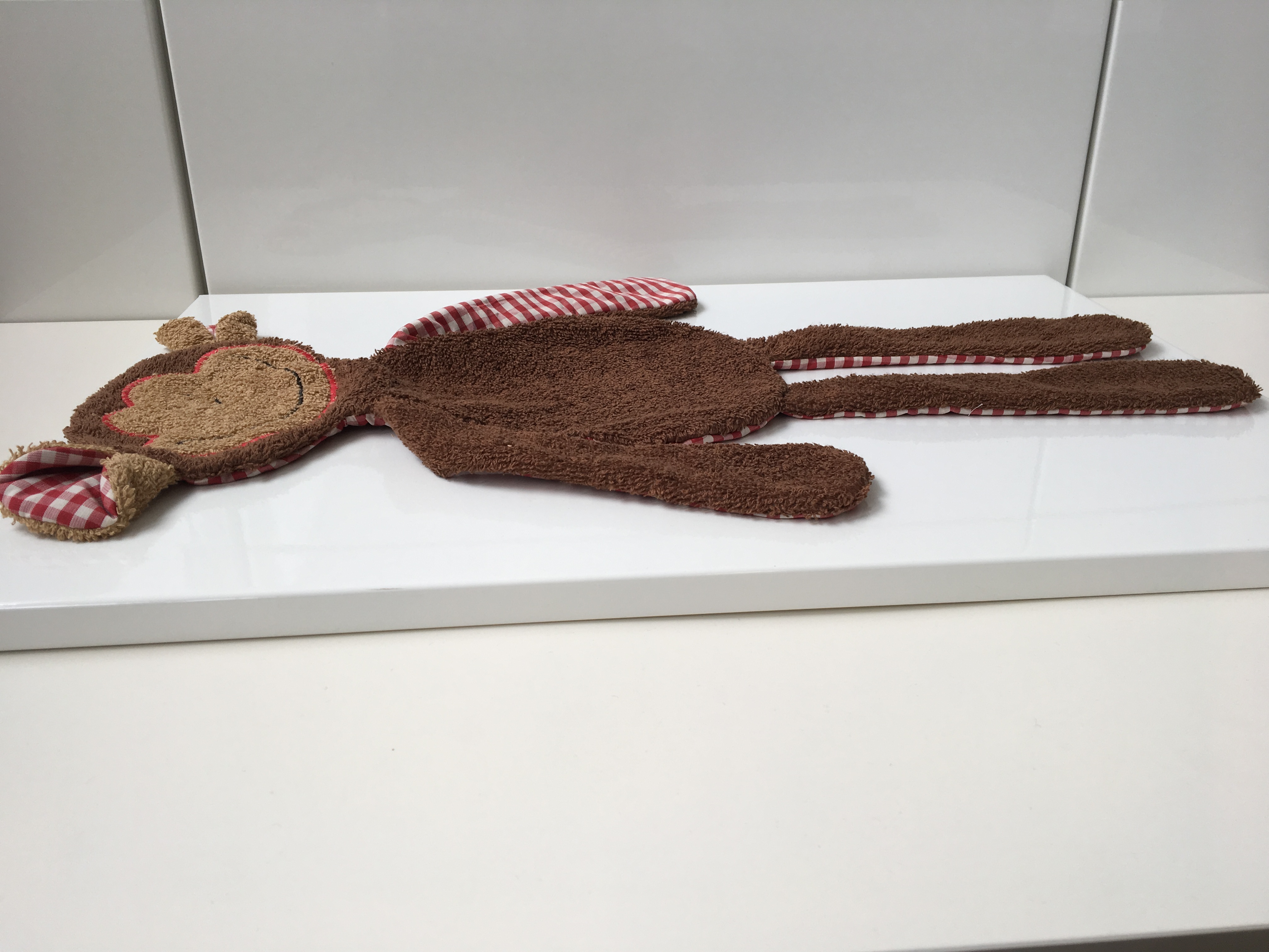 Efie Schmusetuch Affe, kontrolliert biologischer Anbau (organic), Made in Germany