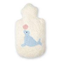 Efie Wärmflasche mit Seehund Applikation, 0,8L, kontrolliert biologischer Anbau (organic), Made in Germany Efie Wärmflasche mit Seehund Applikation, 0,8L, kontrolliert biologischer Anbau (organic), Made in Germany