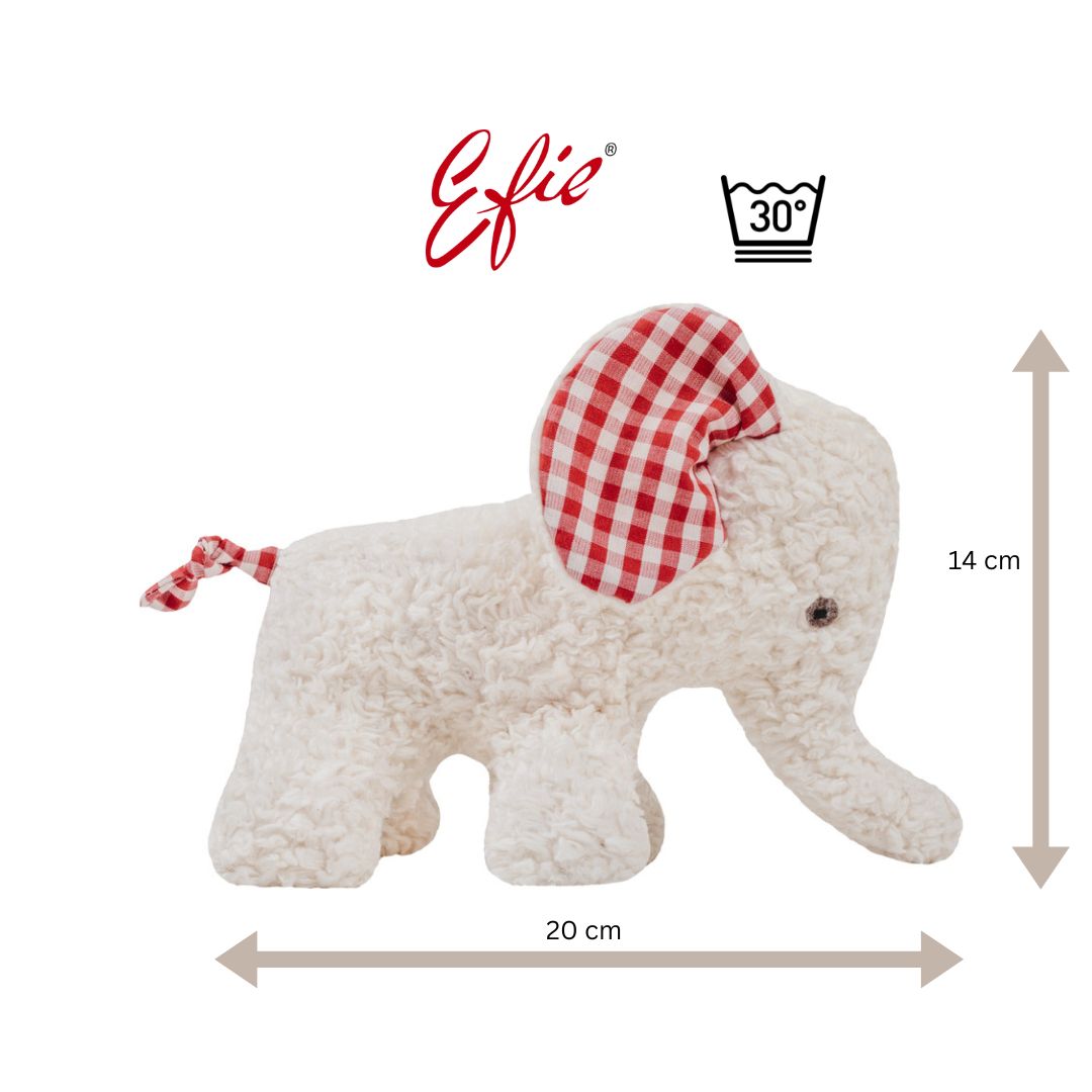 Efie Baby Elefant, kontrolliert biologischer Anbau (organic), Made in Germany Efie Baby Elefant, kontrolliert biologischer Anbau (organic), Made in Germany