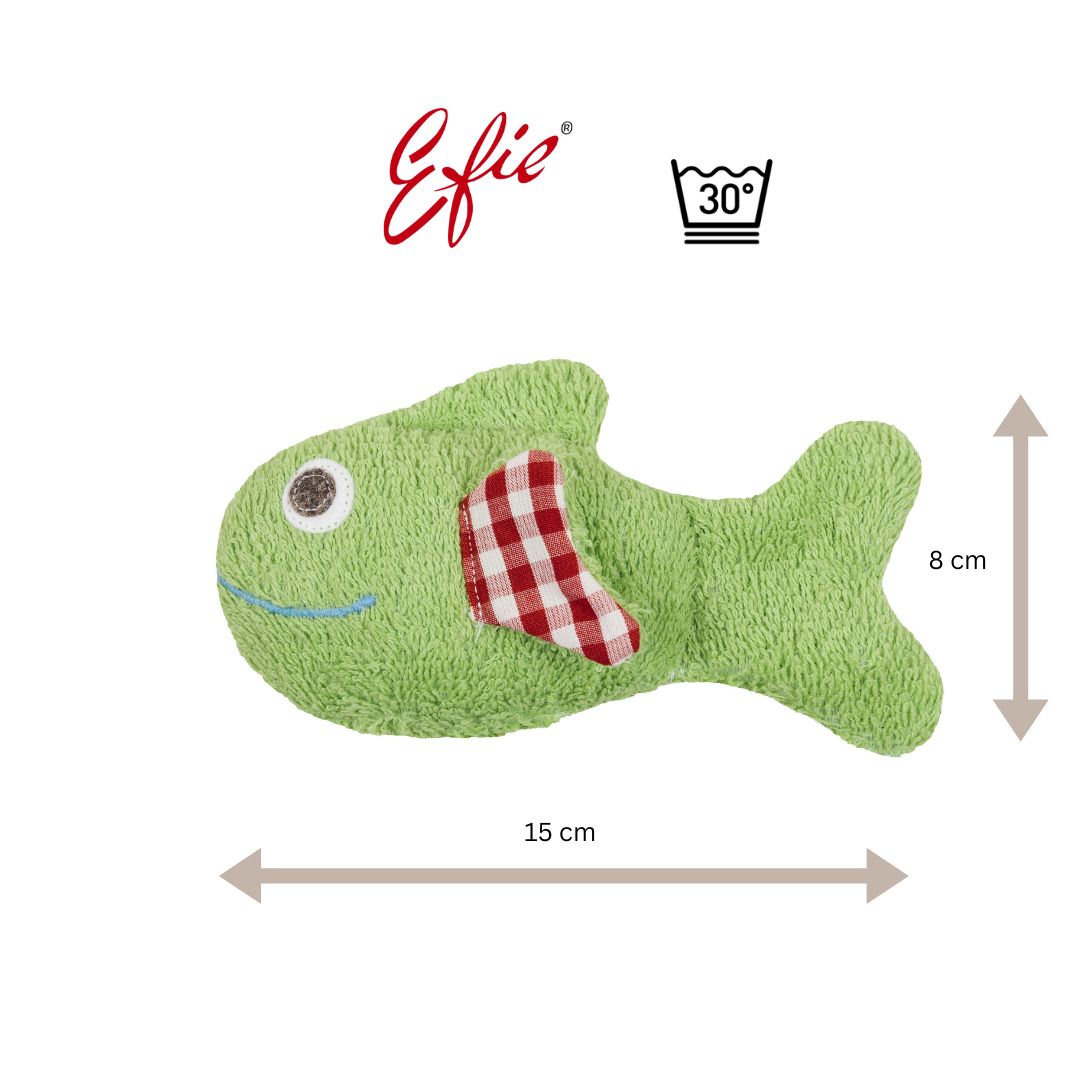 Efie Rassel Fisch grün, kontrolliert biologischer Anbau (organic), Made in Germany