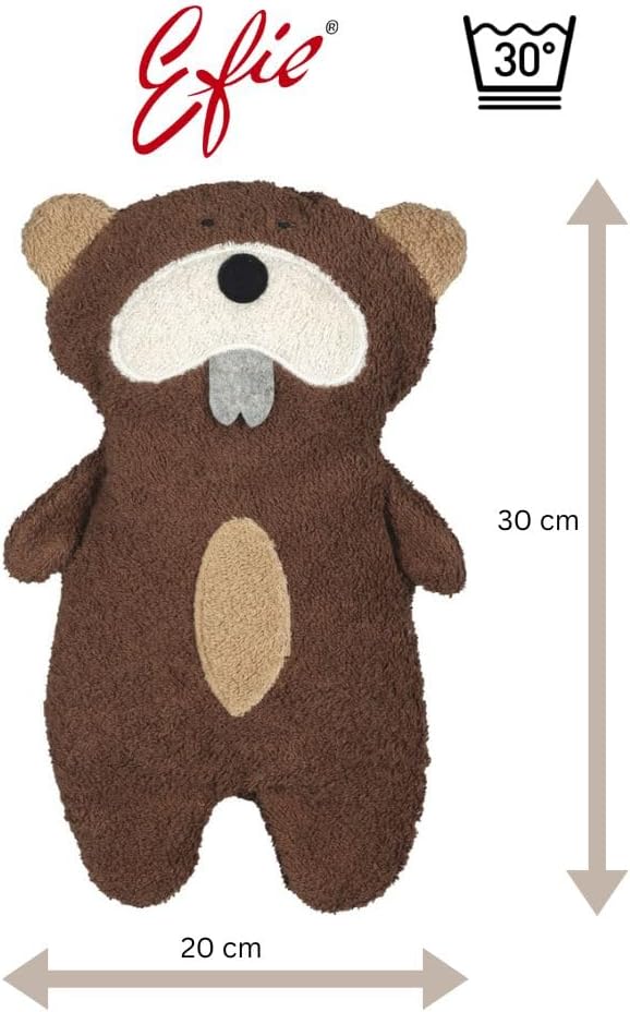 Efie Spiel & Kuscheltier, Biber, kontrolliert biologischer Anbau (organic), Made in Germany