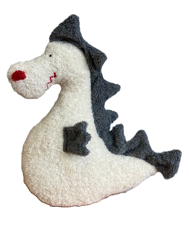 Efie Spiel & Kuscheltier Drache, kontrolliert biologischer Anbau (organic), Made in Germany