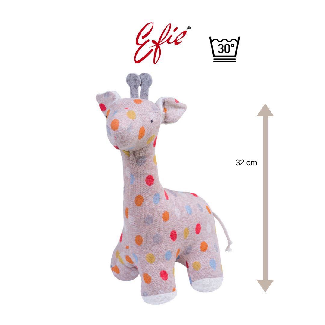 Efie Giraffe, kontrolliert biologischer Anbau (organic), Made in Germany