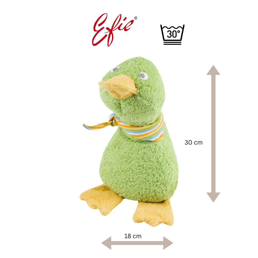 Efie Ente grün, kontrolliert biologischer Anbau (organic), Made in Germany