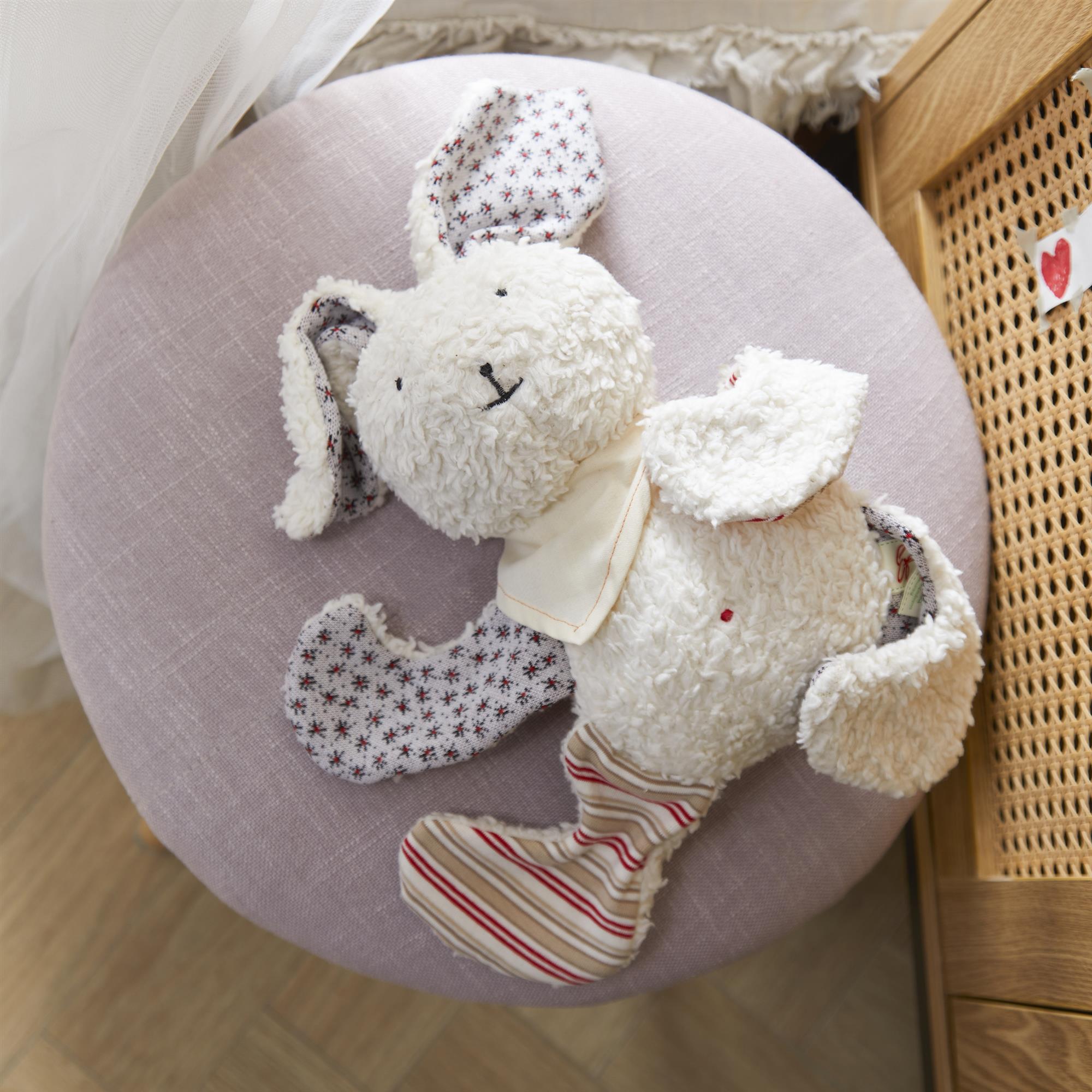 Efie Spiel & Kuscheltier Hase, kontrolliert biologischer Anbau (organic), Made in Germany