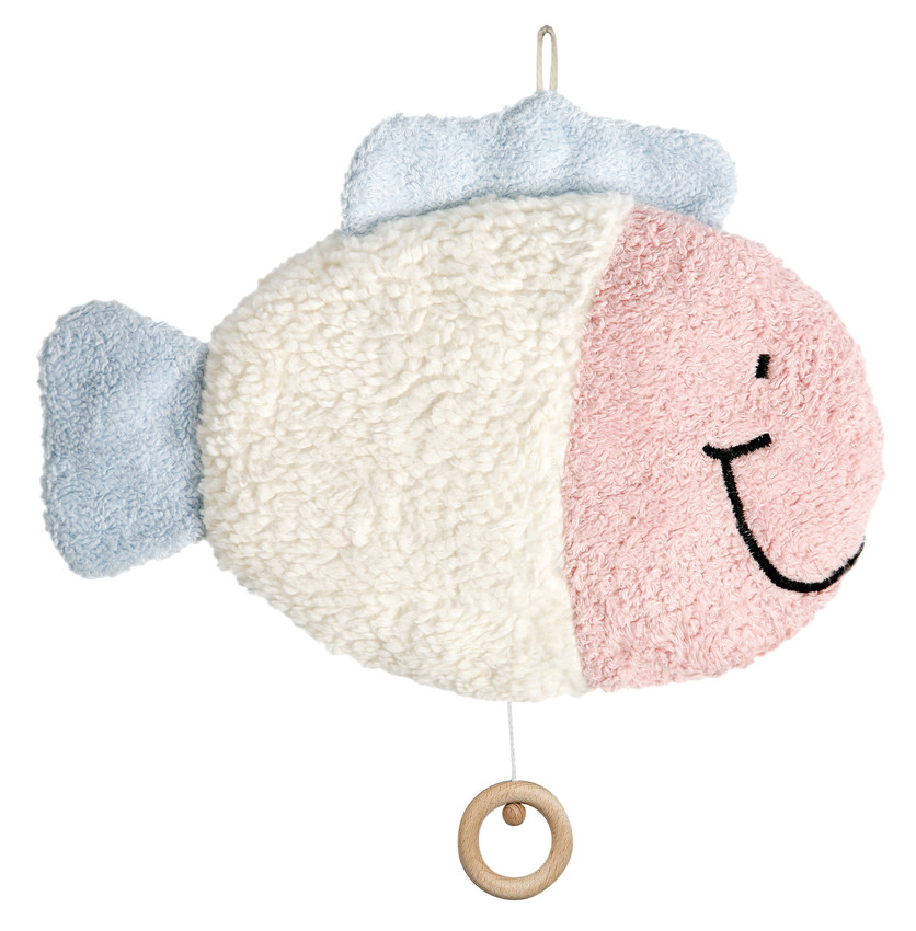 Efie Spieluhr Fisch, kontrolliert biologischer Anbau (organic), Made in Germany Efie Spieluhr Fisch, kontrolliert biologischer Anbau (organic), Made in Germany